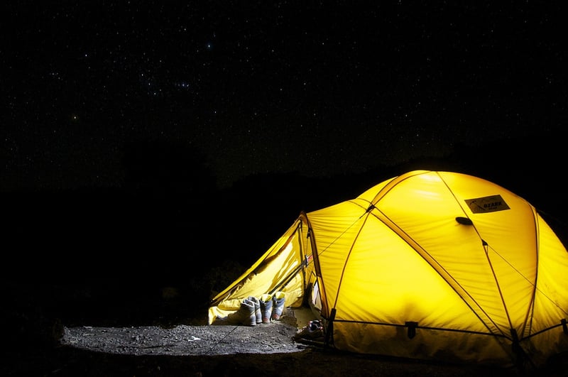 Safari Tent with a view